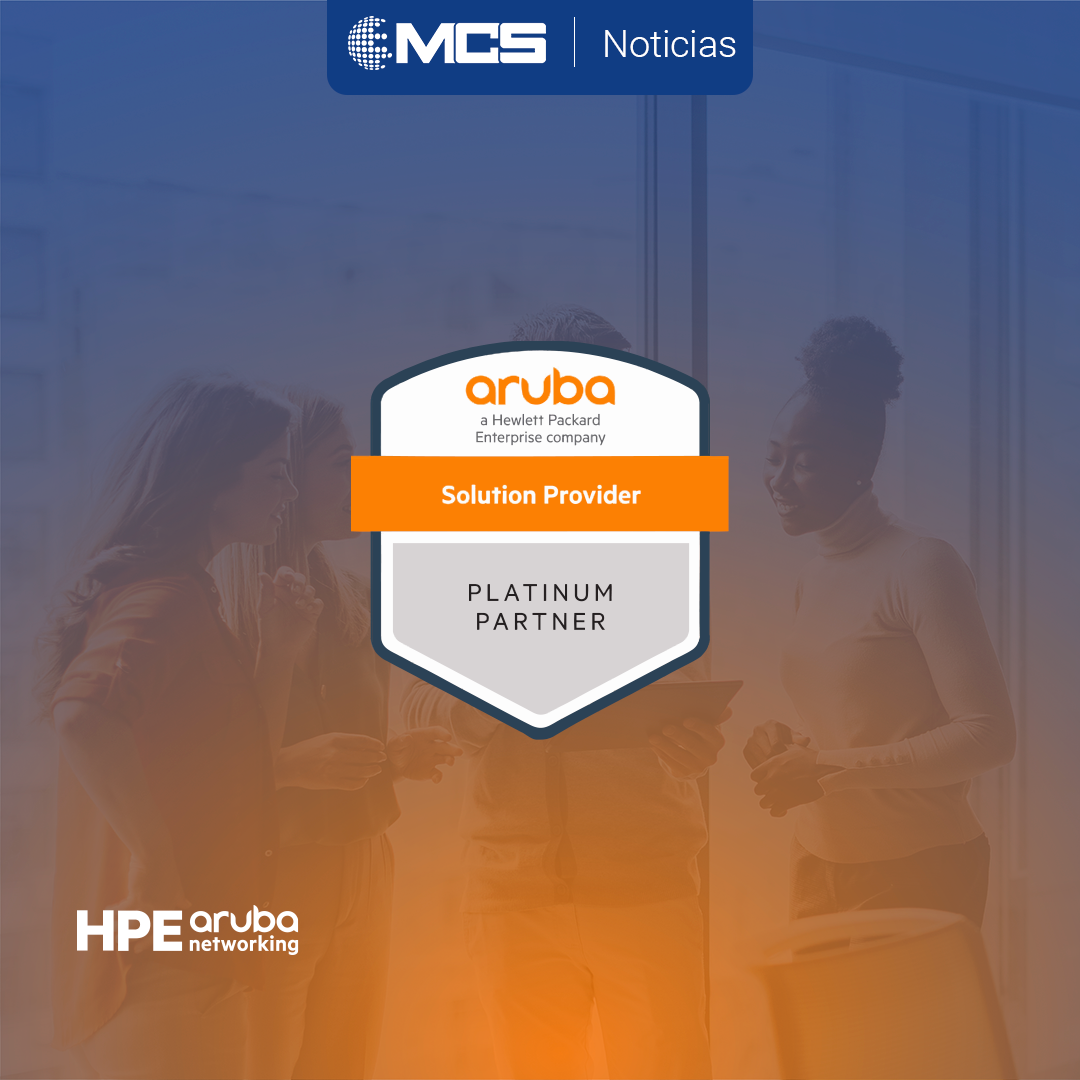 MCS se convierte en Platinum Partner de HPE Aruba Networking